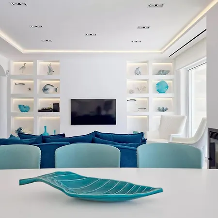 Villa With Seaview Terrace, Close By A Sandy